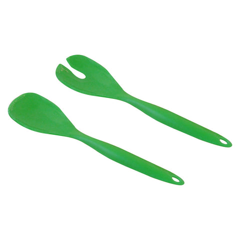 Salad Spoons - 2 pcs Set (Green)