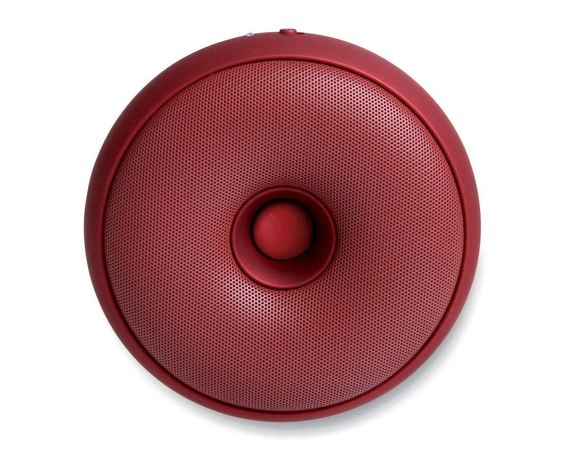 HOOP Bluetooth speaker Metallic red