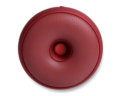 HOOP Bluetooth speaker Metallic red