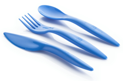 Fork Spoon and Knife plastic set 9 pcs