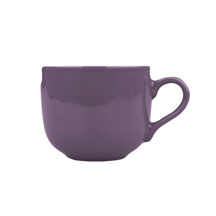 NATURAL CERAMIC JUMBO BOWL (PURPLE)