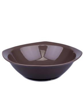 NC SEMI SQUARE 24 CM BOWL (BROWN-ASYA)