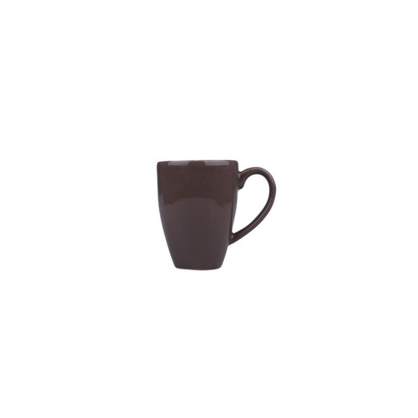 NC SEMI SQUARE MUG (BROWN-PRISMA)