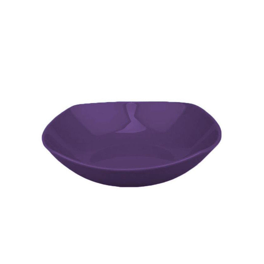 NC SEMI SQUARE 20 CM DEEP PLATE (PURPLE-PRISMA)