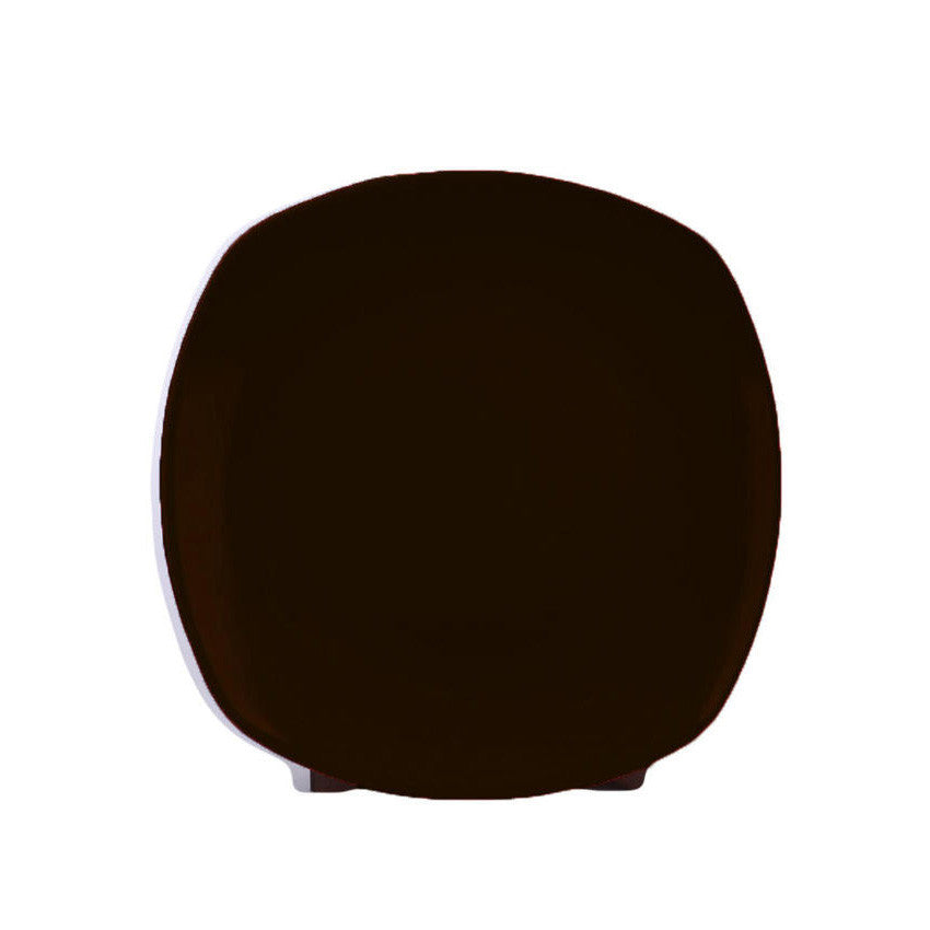 NC SEMI SQUARE 20 CM DEEP PLATE (BROWN-PRISMA)