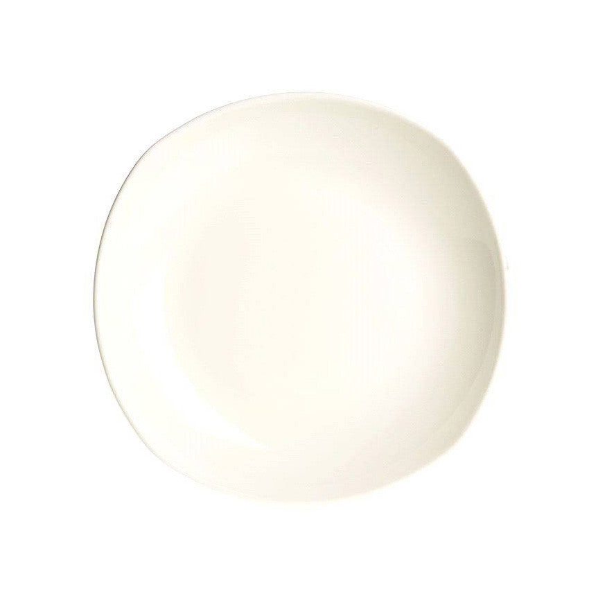 NC SEMI SQUARE 20 CM DEEP PLATE (IVORY-PRISMA)