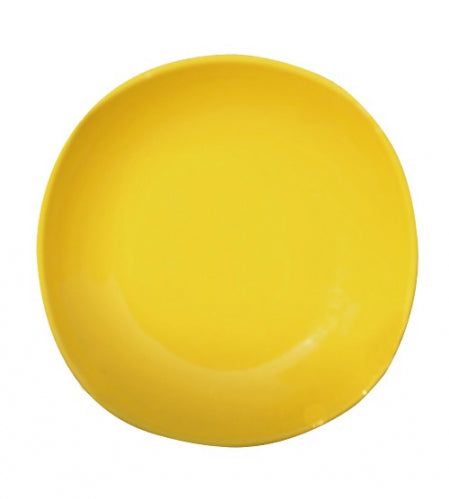 NC SEMI SQUARE 20 CM DEEP PLATE (YELLOW-PRISMA)