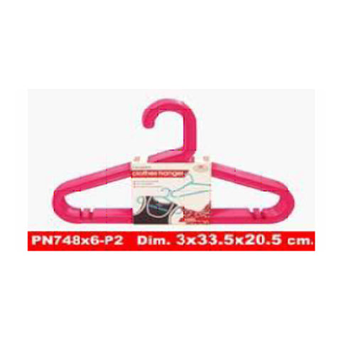 Pioneer - clothes hanger 6 pcs/pack, PN748X6-P2