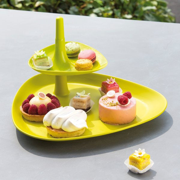 Snack Tray_BETTY TRAY solid mustard green_P2