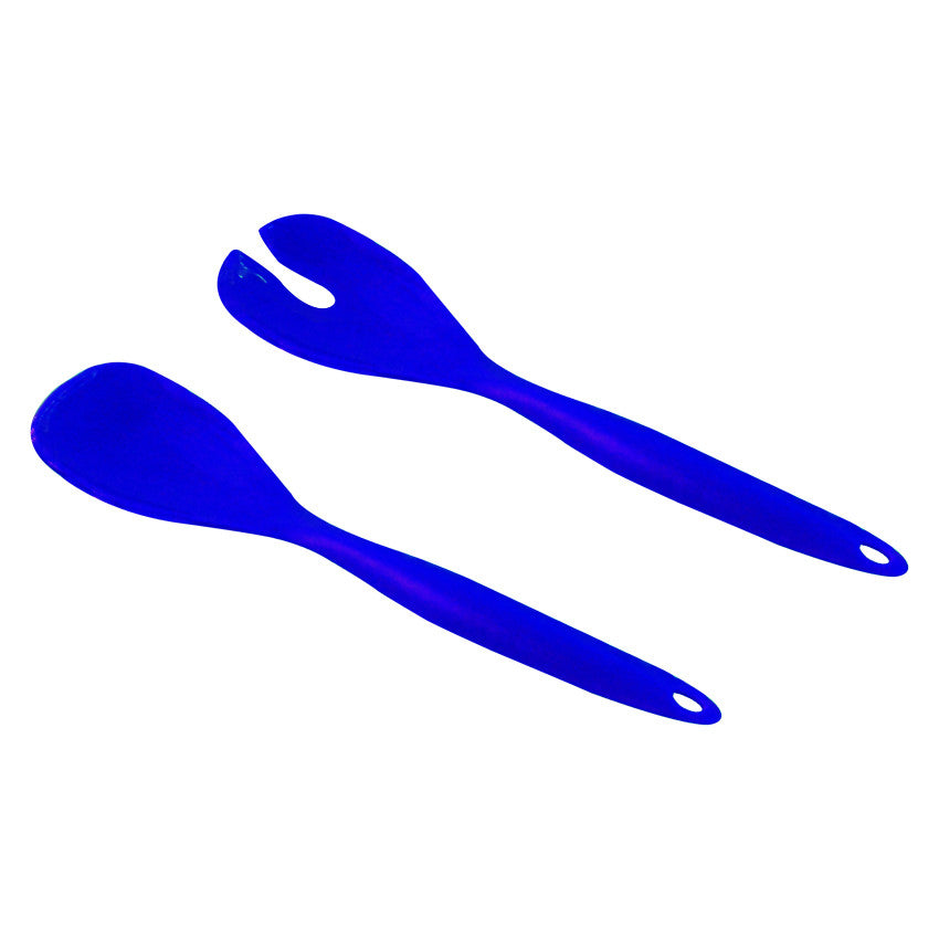 Salad Spoons - 2 pcs Set (Blue)