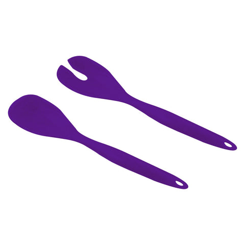 Salad Spoons - 2 pcs Set (Purple)
