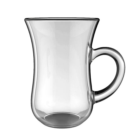 Aladin CUP with small hand  H 8 T 5.6 CL 11  Transparent