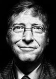 Bill Gates photo 15x21cm