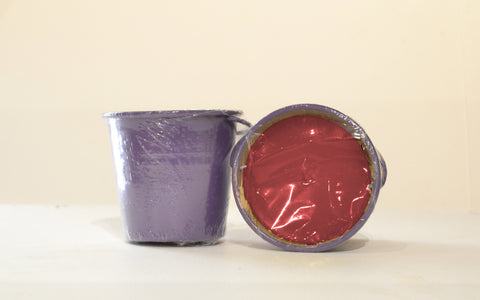 Small Bucket filled with Citronella Purple Red