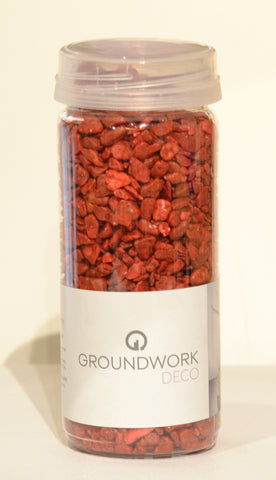 Red Colored stone 4-6mm