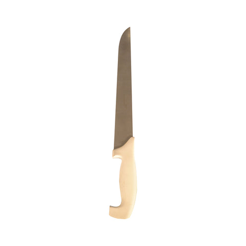Trendy Butcher Knife 14" with White Plastic  Handle