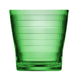 Vortex  Ribbed CUP   H 9.0 T 8.5 CL 29  Green Transparent