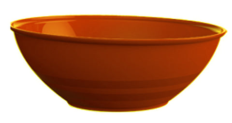 Mixing bowl plastic medium Orange