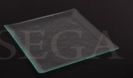 25cmx25cm clear square plate
