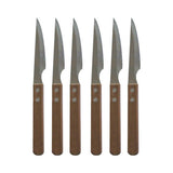 Woody Steak Knife 6 Pieces